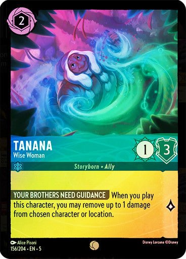 Tanana - Wise Woman (Cold Foil ) - Con T de Tlacuache - Ravensburger