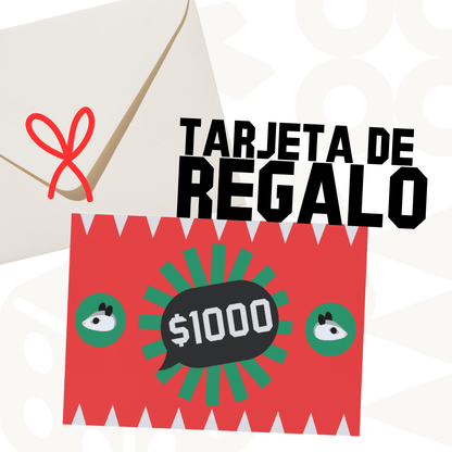 Tarjeta de Regalo Tlacuache - Con T de Tlacuache - Con T de Tlacuache