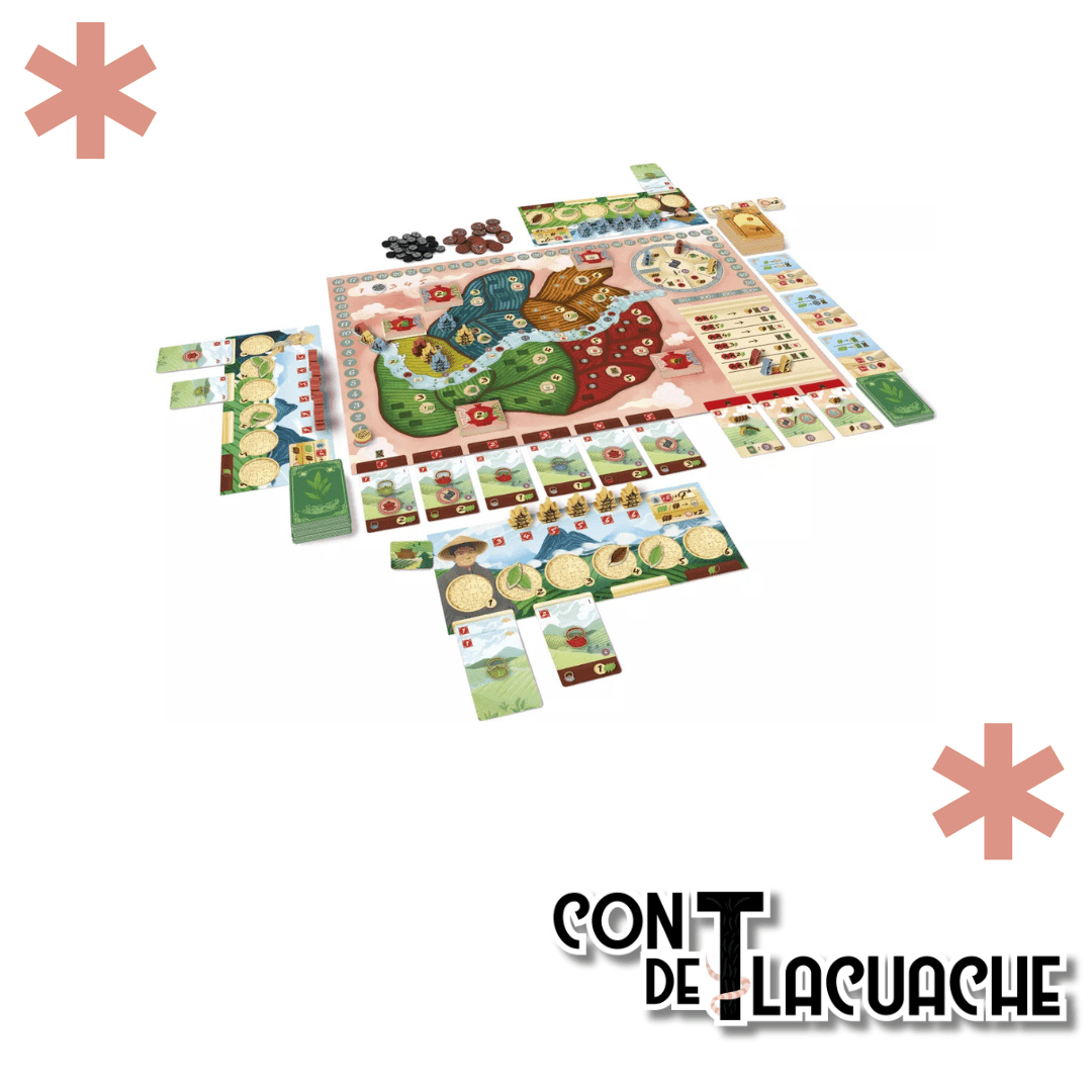 Tea Garden | Capstone Games - Con T de Tlacuache - Capstone Games