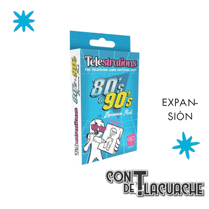 Telestrations: 80s & 90s Expansion | USAopoly - Con T de Tlacuache - USAopoly