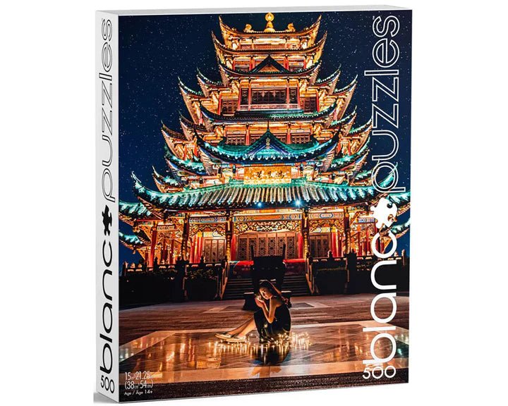 Templo China Louhan Chongqing (Blanc Collection) (500pzas) | Buffalo Games - Con T de Tlacuache - Buffalo Games
