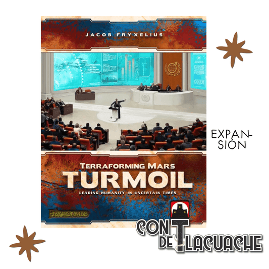 Terraforming Mars Turmoil | Stronghold Games - Con T de Tlacuache - Stronghold Games