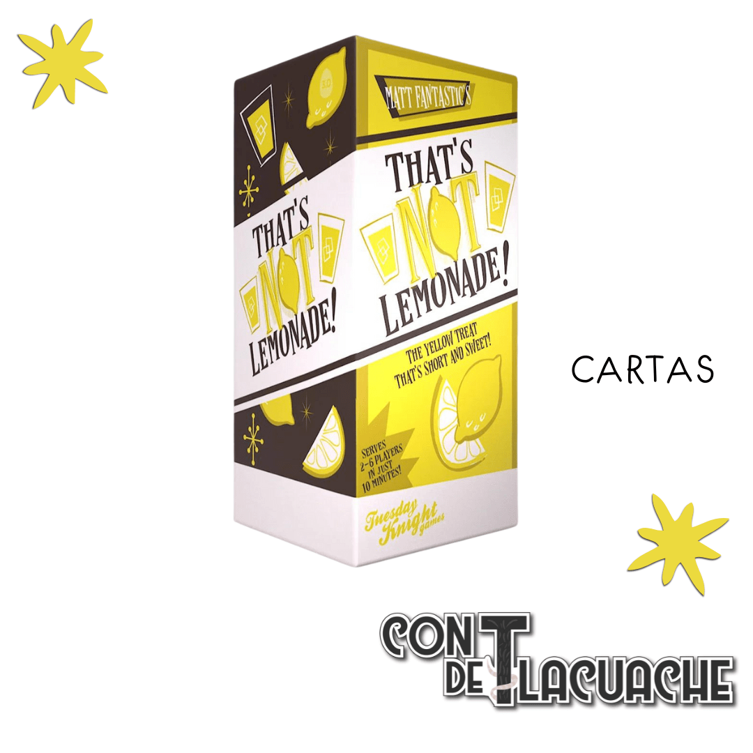 That's Not Lemonade! | Tuesday Knight Games - Con T de Tlacuache - Con T de Tlacuache
