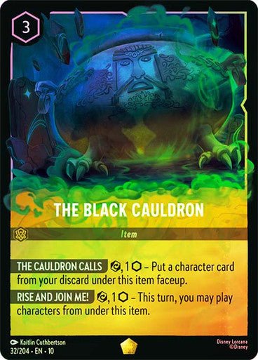The Black Cauldron (Cold Foil) - Con T de Tlacuache - Ravensburger
