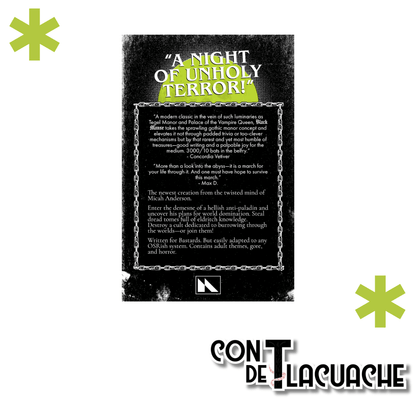 The Black Manse Book | Micah Anderson's - Con T de Tlacuache - Micah Anderson's