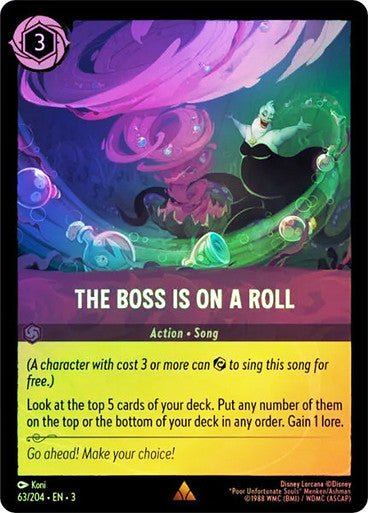 The Boss Is on a Roll (Cold Foil) - Con T de Tlacuache - Ravensburger