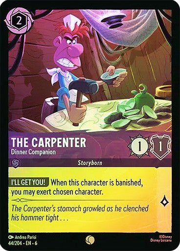 The Carpenter - Dinner Companion ( Cold Foil ) - Con T de Tlacuache - Ravensburger
