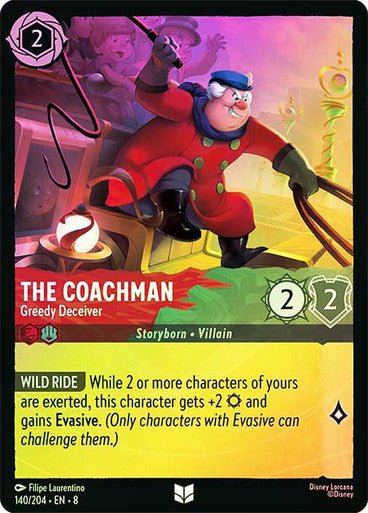 The Coachman - Greedy Deceiver (Cold Foil) - Con T de Tlacuache - Ravensburger