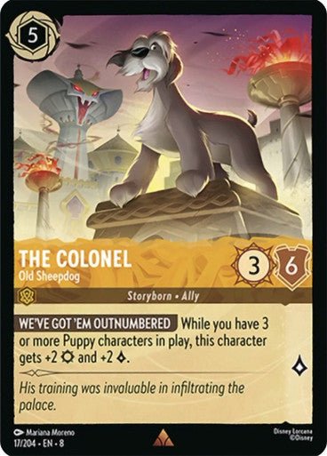 The Colonel - Old Sheepdog (Non - foil) - Con T de Tlacuache - Ravensburger