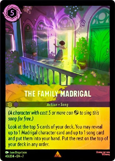 The Family Madrigal (Cold Foil) - Con T de Tlacuache - Ravensburger