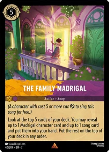 The Family Madrigal (Non - foil) - Con T de Tlacuache - Ravensburger
