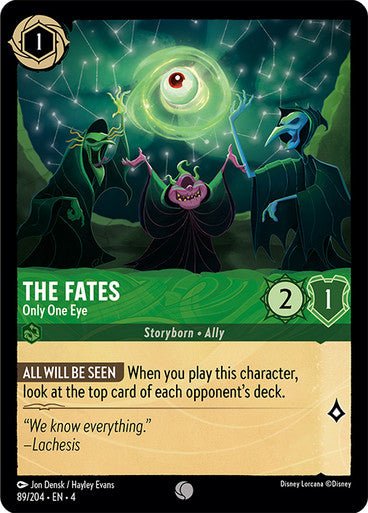 The Fates - Only One Eye ( Non - foil ) | Ravesburger - Con T de Tlacuache - Ravensburger