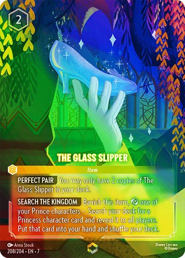 The Glass Slipper (Inkwash Foil) - Con T de Tlacuache - Ravensburger