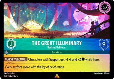 The Great Illuminary - Radiant Ballroom (Cold Foil ) - Con T de Tlacuache - Ravensburger