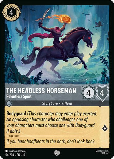The Headless Horseman (Non - foil) - Con T de Tlacuache - Ravensburger