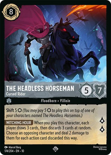 The Headless Horseman (Non - foil) - Con T de Tlacuache - Ravensburger