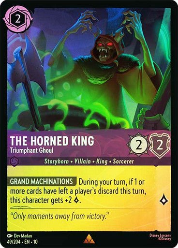 The Horned King (Cold Foil) - Con T de Tlacuache - Ravensburger