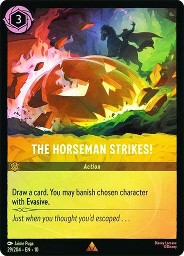 The Horseman Strikes! (Cold Foil) - Con T de Tlacuache - Ravensburger