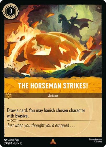 The Horseman Strikes! (Non - foil) - Con T de Tlacuache - Ravensburger