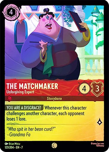 The Matchmaker - Unforgiving Expert (Cold Foil) - Con T de Tlacuache - Ravensburger