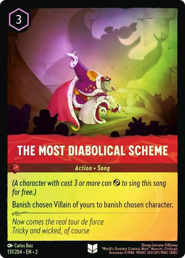 The Most Diabolical Scheme (Cold Foil) - Con T de Tlacuache - Ravensburger