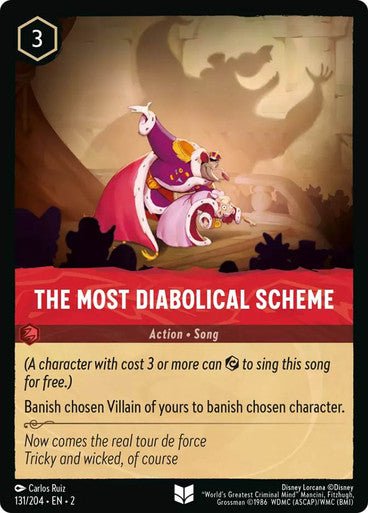 The Most Diabolical Scheme (Non - foil) - Con T de Tlacuache - Ravensburger