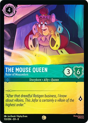 The Mouse Queen - Ruler of Mousedom (Cold Foil) - Con T de Tlacuache - Ravensburger