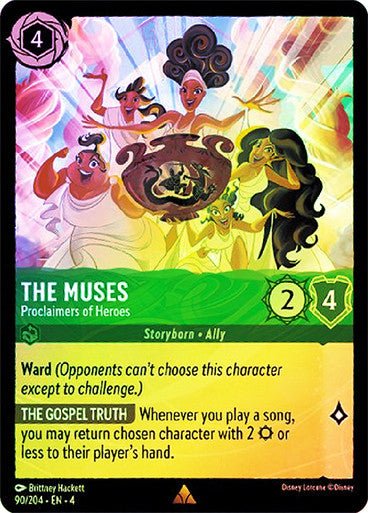The Muses - Proclaimers of Heroes ( Cold Foil ) | Ravesburger - Con T de Tlacuache - Ravensburger