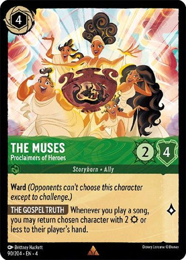 The Muses - Proclaimers of Heroes ( Non - foil ) | Ravesburger - Con T de Tlacuache - Ravensburger