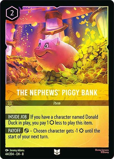 The Nephews' Piggy Bank (Cold Foil) - Con T de Tlacuache - Ravensburger