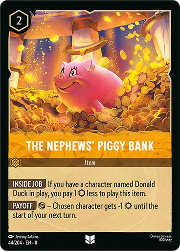 The Nephews' Piggy Bank (Non - foil) - Con T de Tlacuache - Ravensburger