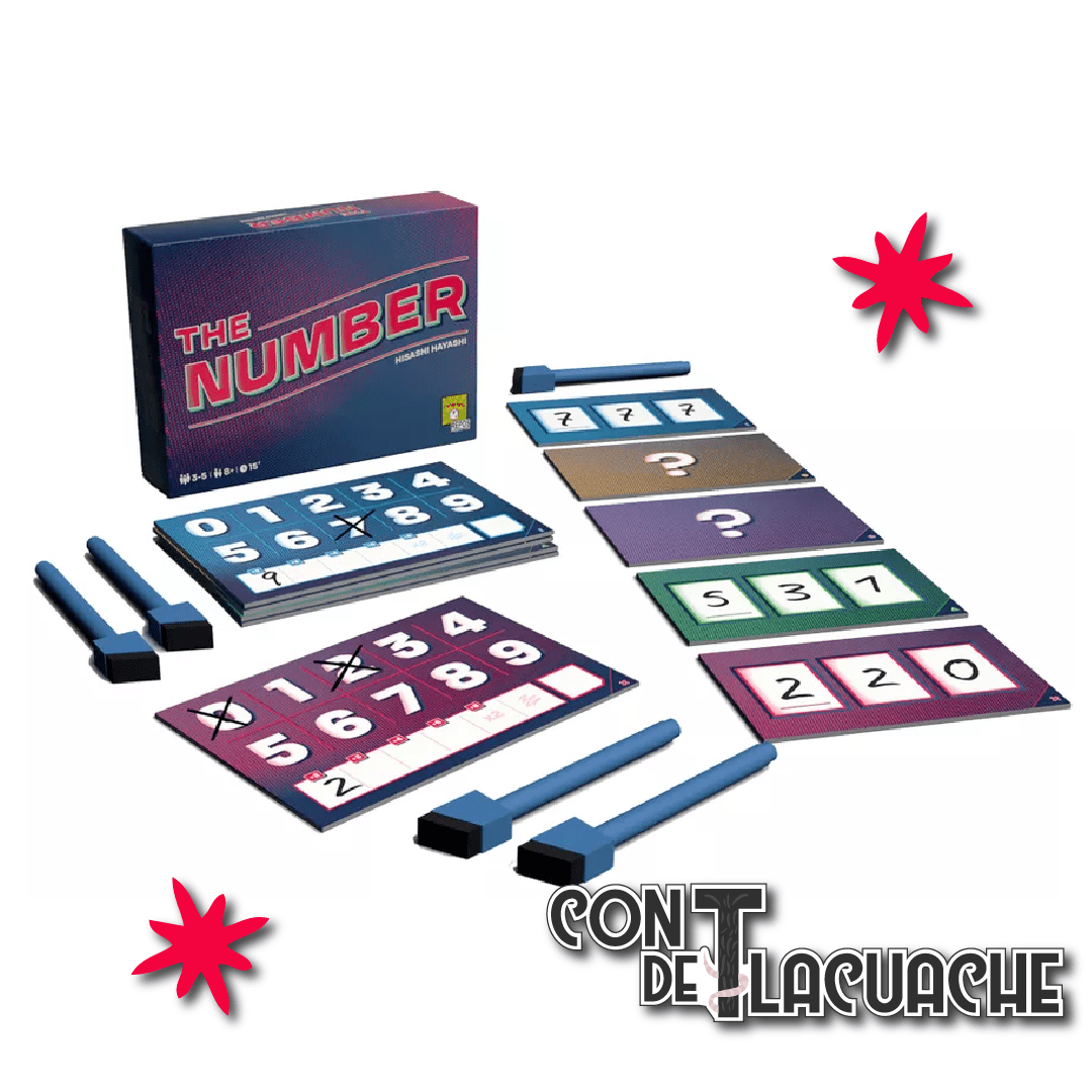 The Number | Asmodee - Con T de Tlacuache - Asmodee