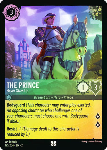 The Prince - Never Gives Up (Cold Foil)