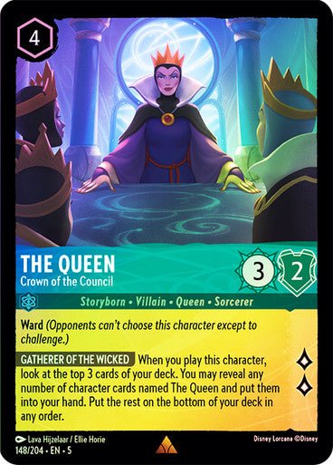 The Queen - Crown of the Council (Cold Foil ) - Con T de Tlacuache - Ravensburger