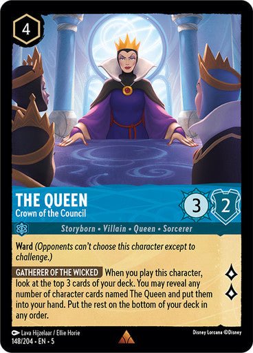 The Queen - Crown of the Council (Non - foil ) - Con T de Tlacuache - Ravensburger
