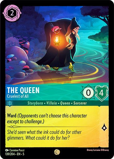 The Queen - Cruelest of All (Cold Foil ) - Con T de Tlacuache - Ravensburger