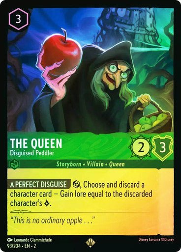 The Queen - Disguised Peddler (Cold Foil) - Con T de Tlacuache - Ravensburger