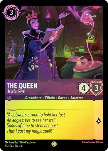 The Queen - Hateful Rival (Cold Foil) - Con T de Tlacuache - Ravensburger