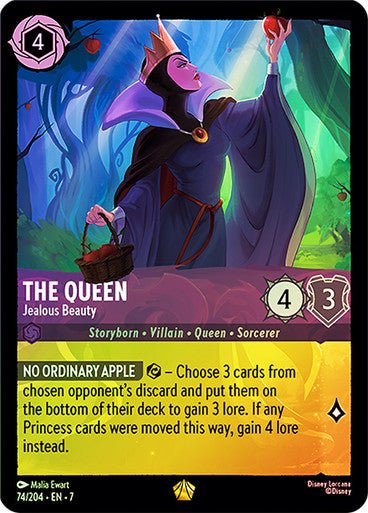 The Queen - Jealous Beauty (Cold Foil) - Con T de Tlacuache - Ravensburger