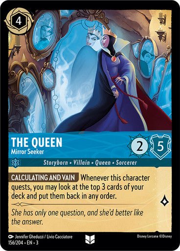 The Queen - Mirror Seeker (Non - foil) - Con T de Tlacuache - Ravensburger