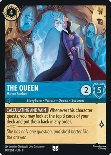The Queen - Mirror Seeker (Non - foil) - Con T de Tlacuache - Ravensburger