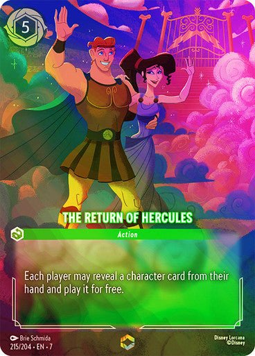 The Return Of Hercules (Inkwash Foil) - Con T de Tlacuache - Ravensburger