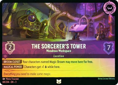 The Sorcerer's Tower - Wondrous Workspace (Cold Foil) - Con T de Tlacuache - Ravensburger