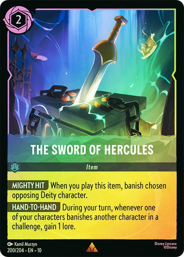 The Sword of Hercules (Cold Foil) - Con T de Tlacuache - Ravensburger