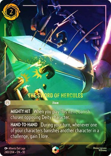 The Sword of Hercules (Inkwash Foil) - Con T de Tlacuache - Ravensburger