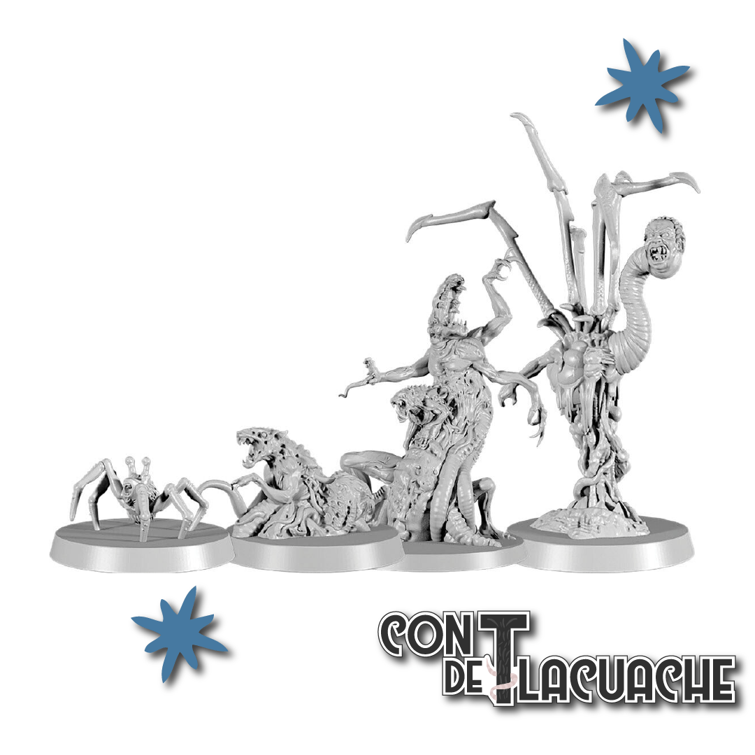 The Thing Alien Miniatures Set | Ares Games - Con T de Tlacuache - Ares Games