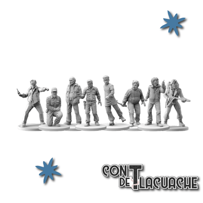 The Thing Human Miniatures Set | Ares Games - Con T de Tlacuache - Ares Games