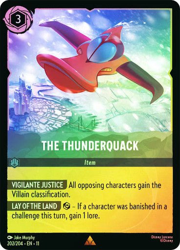 The Thunderquack (Cold Foil) | Ravensburger - Con T de Tlacuache - Ravensburger