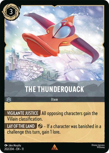 The Thunderquack (Non - foil) | Ravensburger - Con T de Tlacuache - Ravensburger