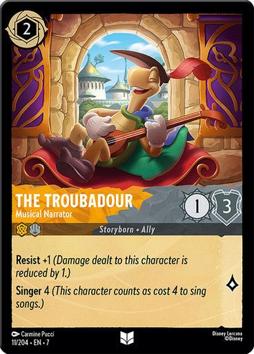 The Troubadour - Musical Narrator (Non - foil) - Con T de Tlacuache - Ravensburger